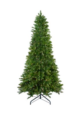 10' Pre-Lit Everett Pine Slim Artificial Christmas Tree  Clear Lights