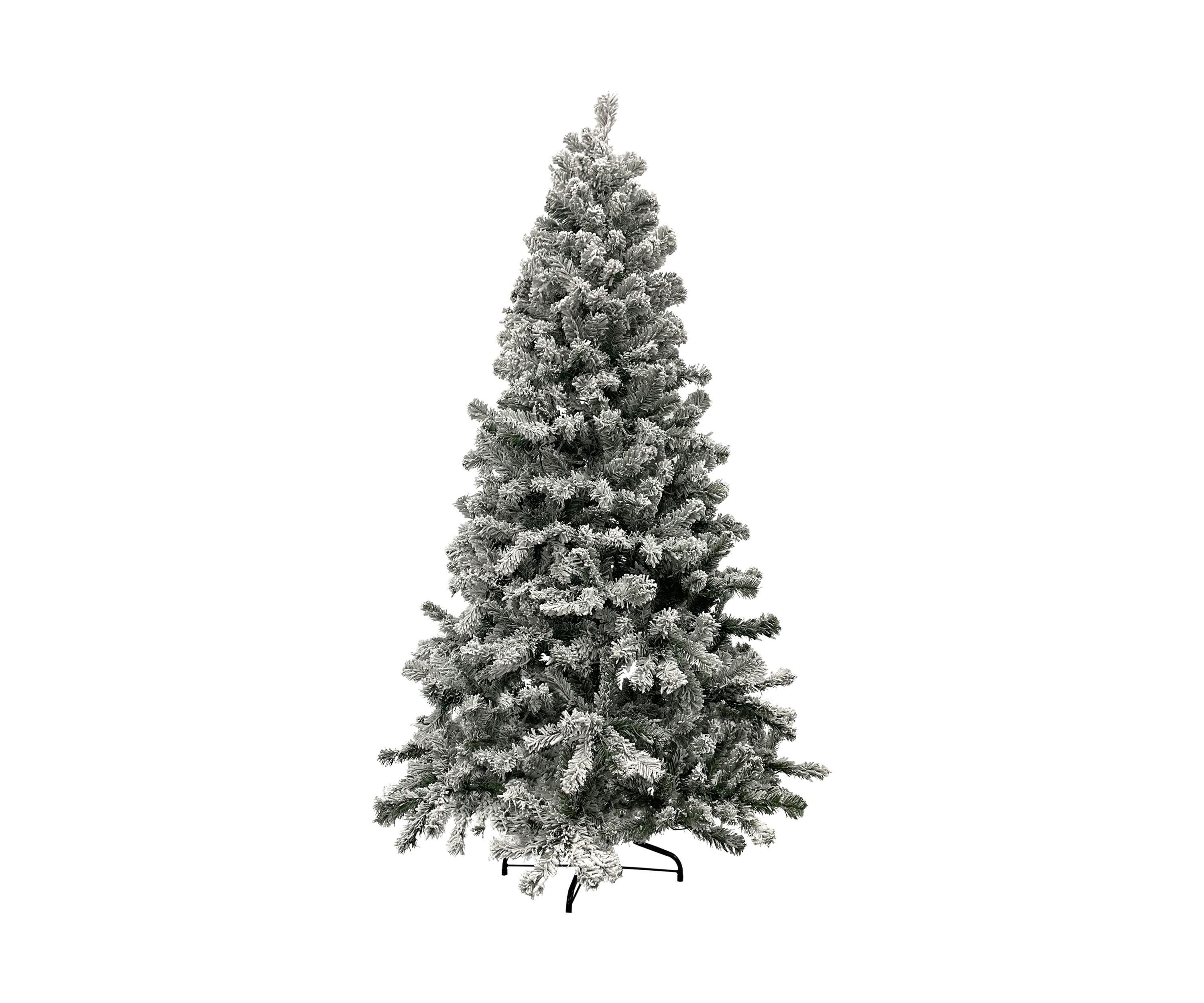 6.5 Heavily Flocked Madison Pine Artificial Christmas Tree  Unlit