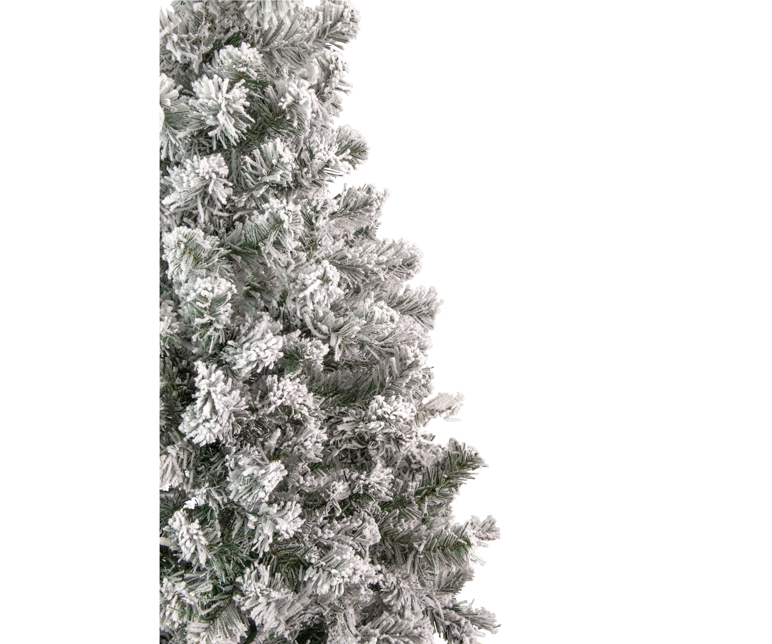 6.5 Heavily Flocked Madison Pine Artificial Christmas Tree  Unlit