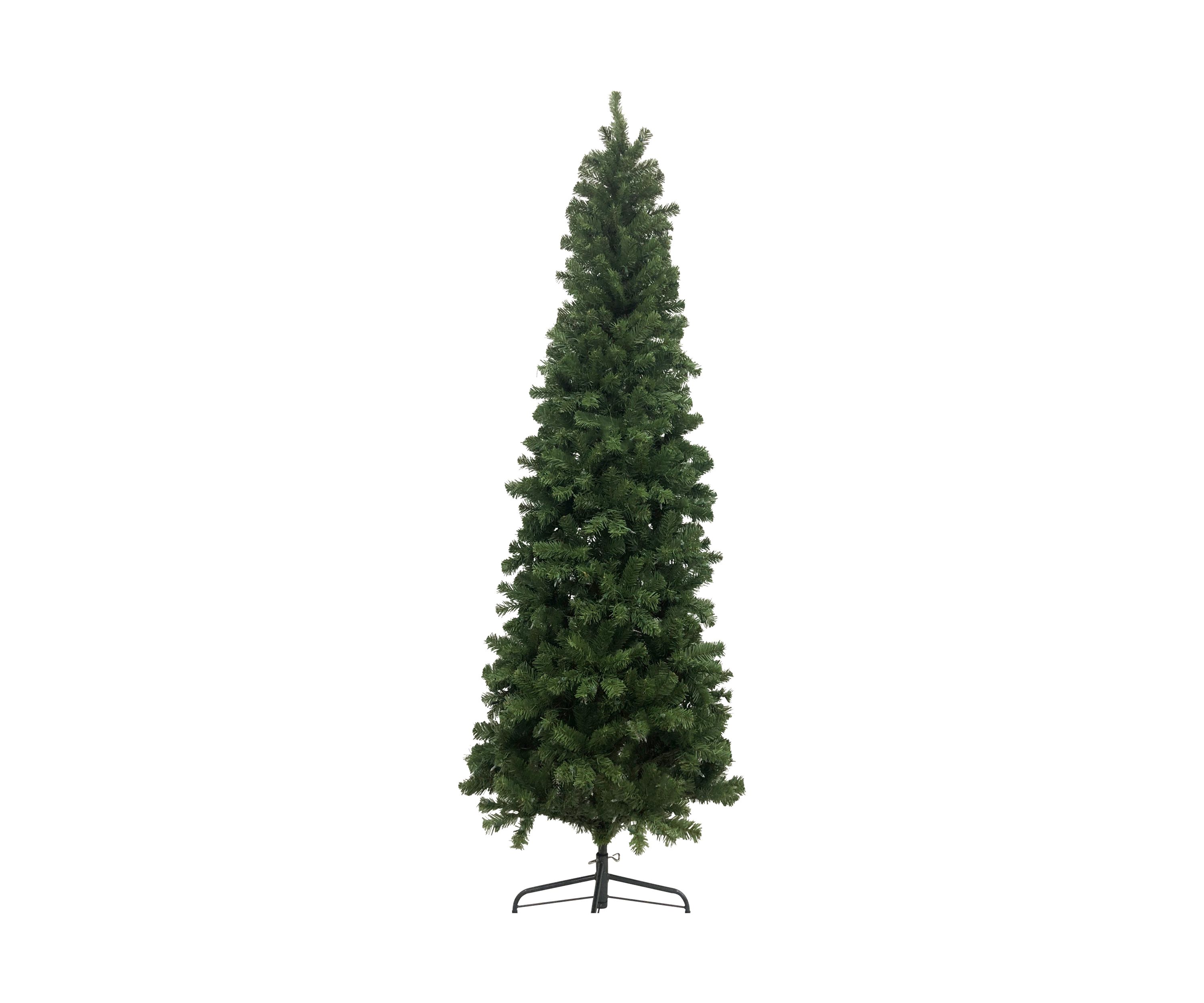7.5 Pre-Lit Hazelton Spruce Pencil Artificial Christmas Tree  Clear Lights