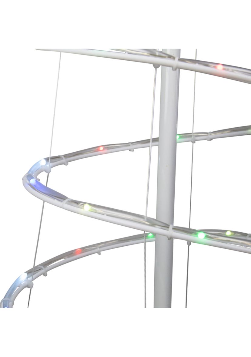 6 LED Color Changing Multiple Function Outdoor Spiral Christmas Tree