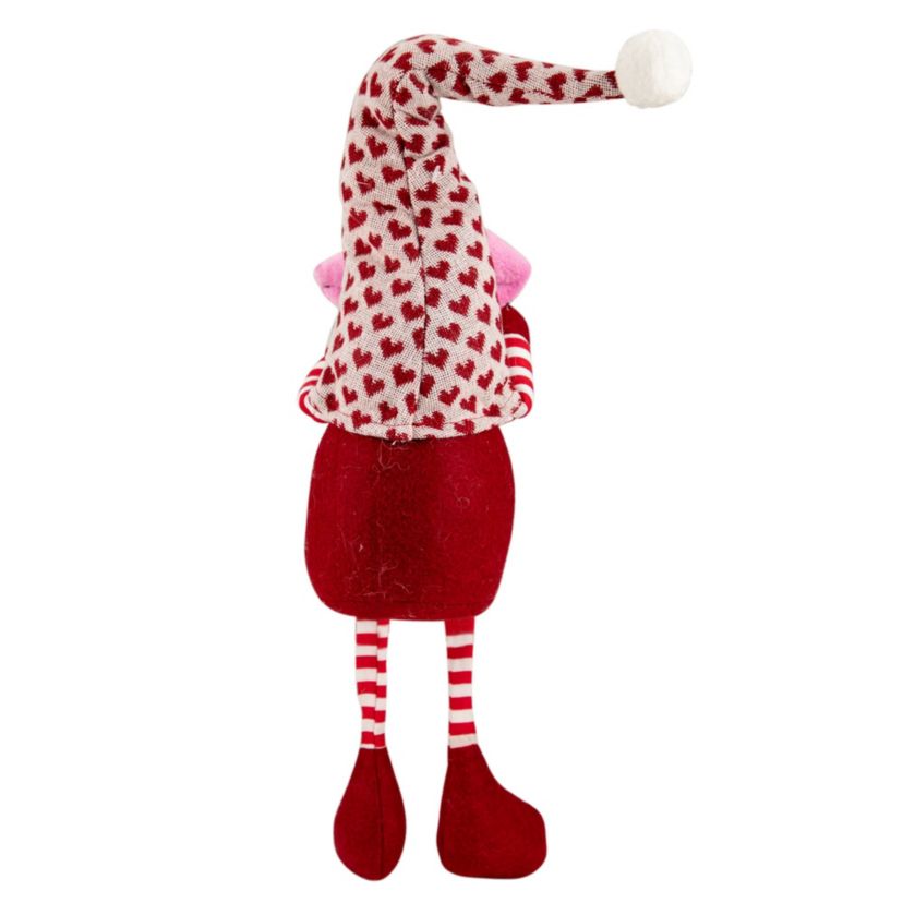23" Sitting Kiss Me Lips Valentines Day Gnome