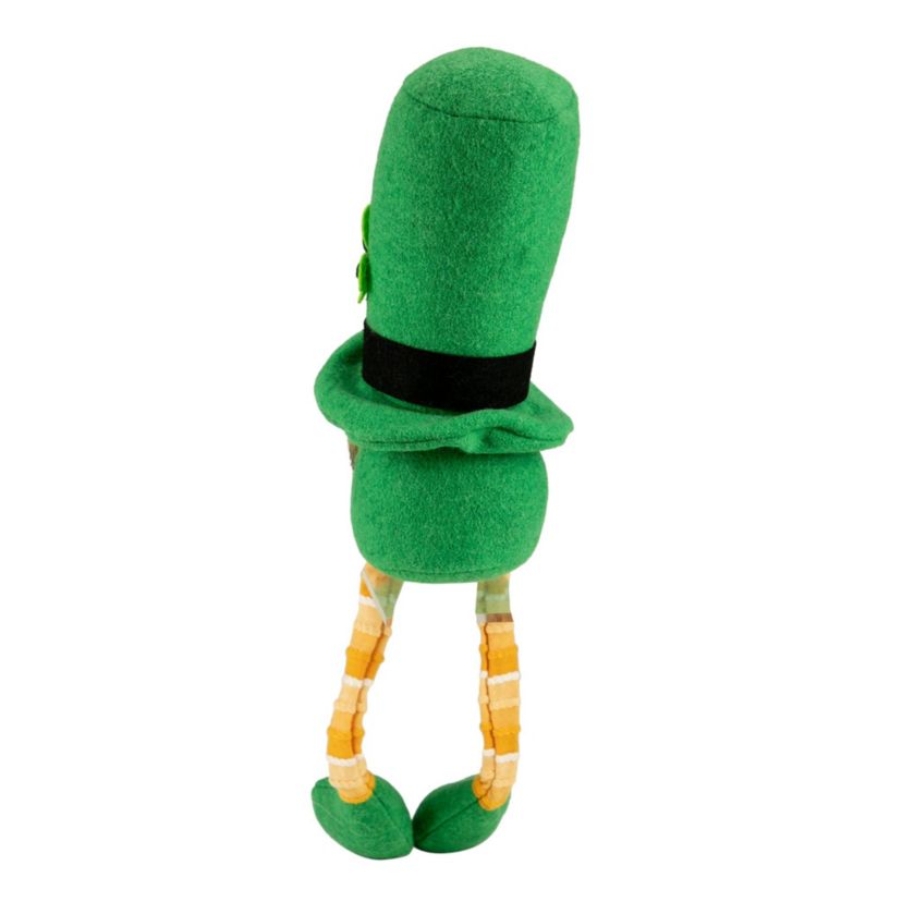 17" St. Patricks Day Leprechaun Gnome with Dangly Legs