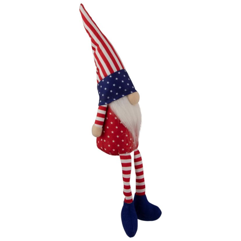Stars and Stripes Patriotic Gnome Boy - 17.75"