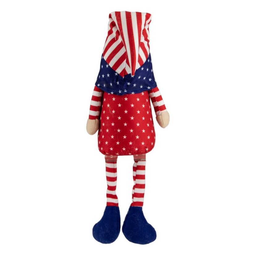 Stars and Stripes Patriotic Gnome Boy - 17.75"