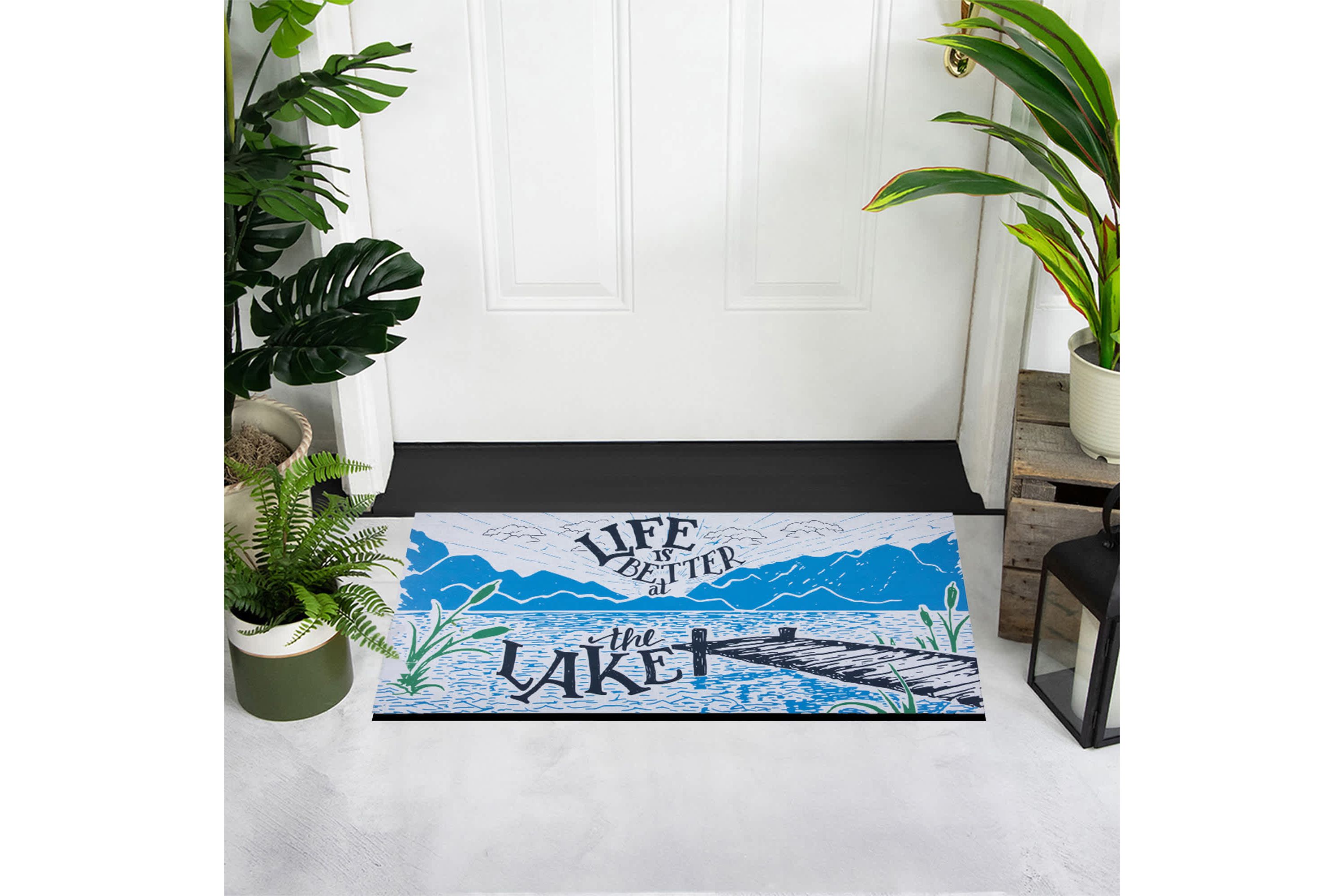 Life is Better at the Lake Doormat 18" x 30"