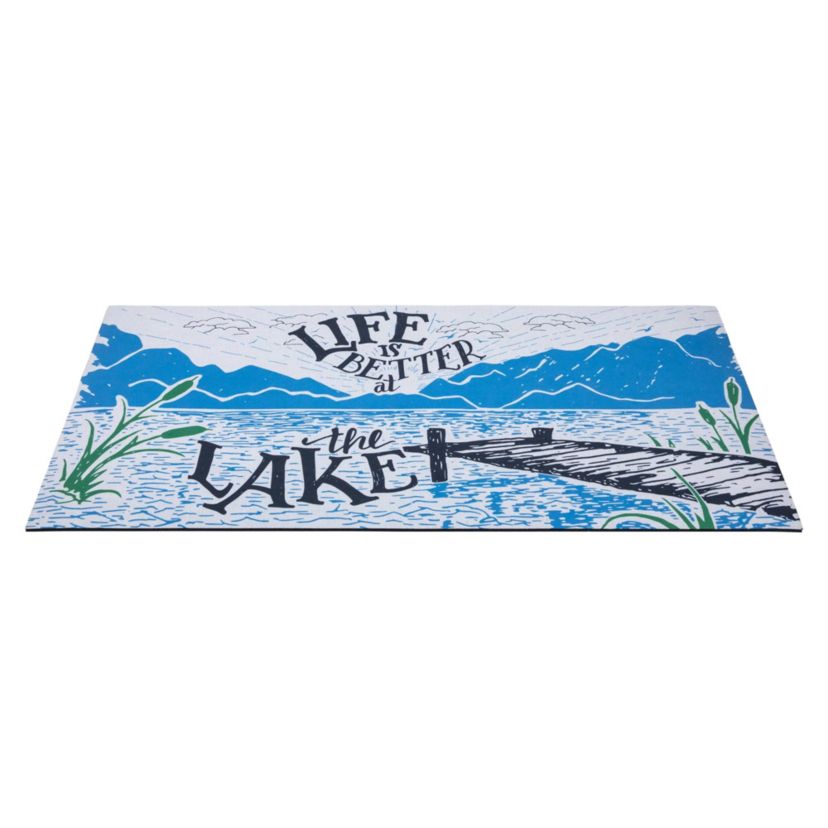 Life is Better at the Lake Doormat 18" x 30"