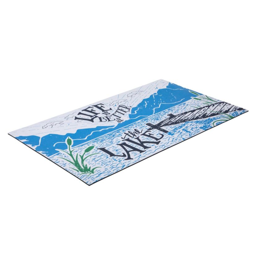 Life is Better at the Lake Doormat 18" x 30"