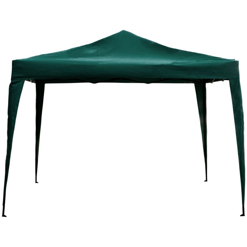 10 x 10 Green Pop-Up Outdoor Canopy Gazebo