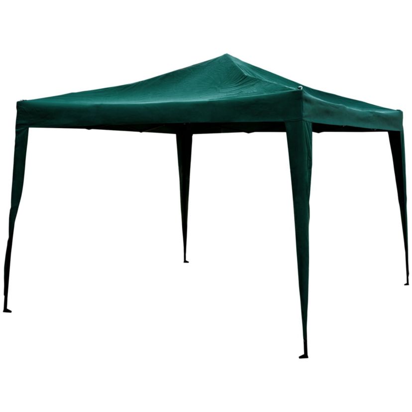 10 x 10 Green Pop-Up Outdoor Canopy Gazebo