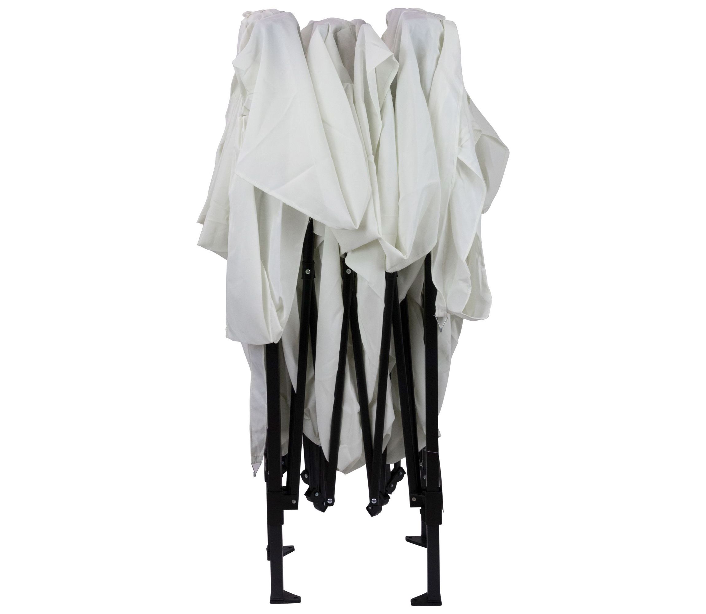 10 x 10 Off White Pop-Up Outdoor Canopy Gazebo