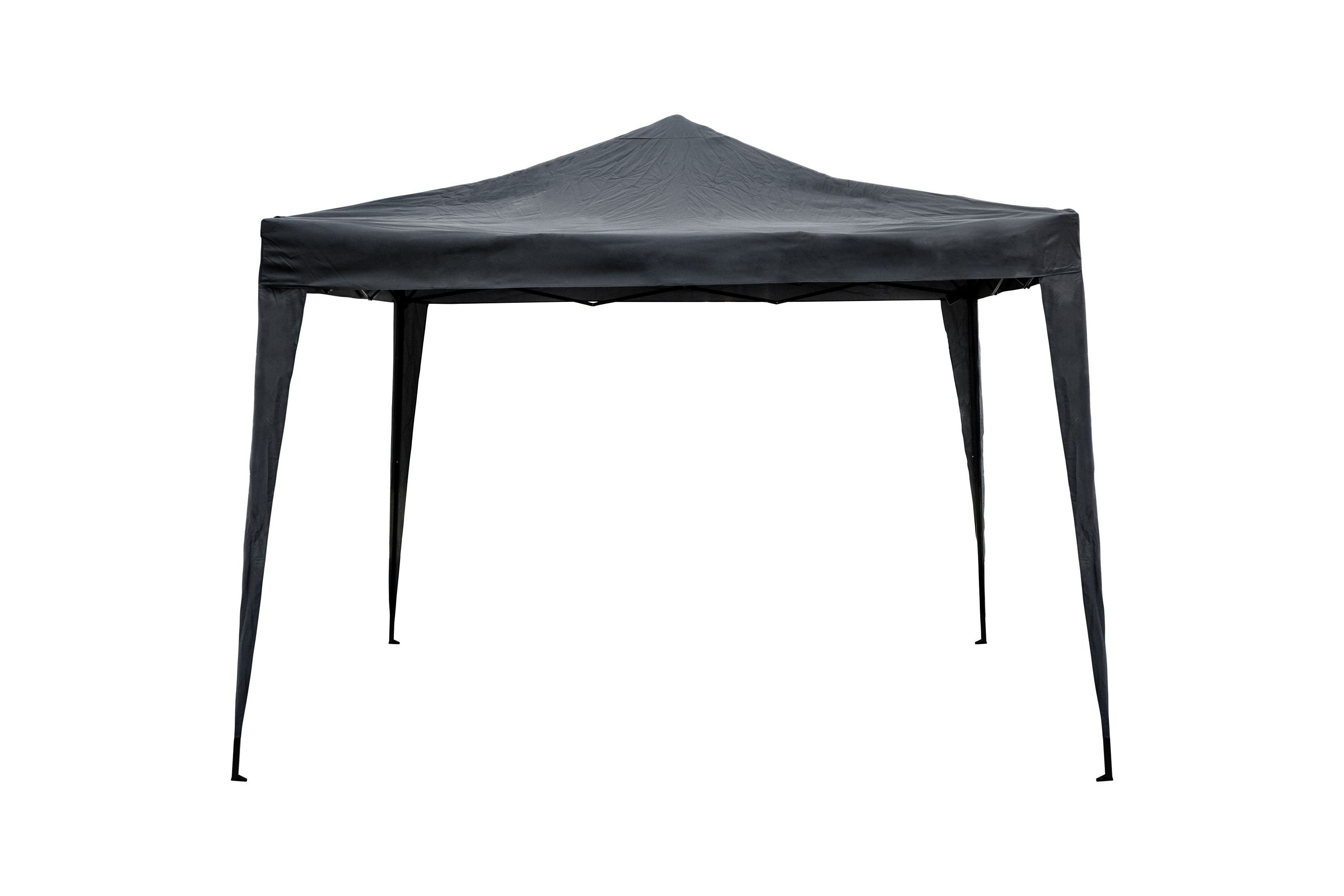10 x 10 Charcoal Gray Pop-Up Outdoor Canopy Gazebo
