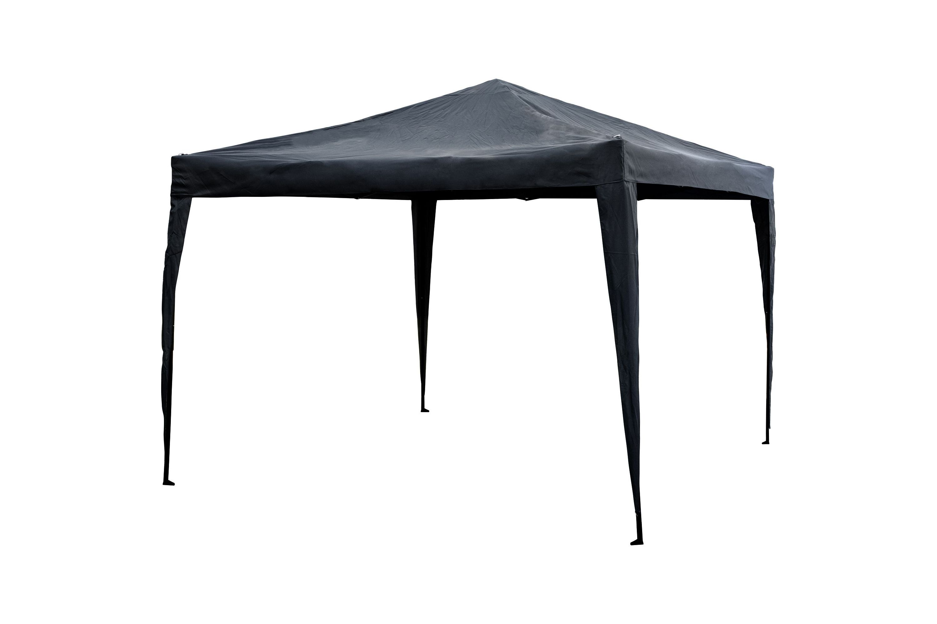 10 x 10 Charcoal Gray Pop-Up Outdoor Canopy Gazebo