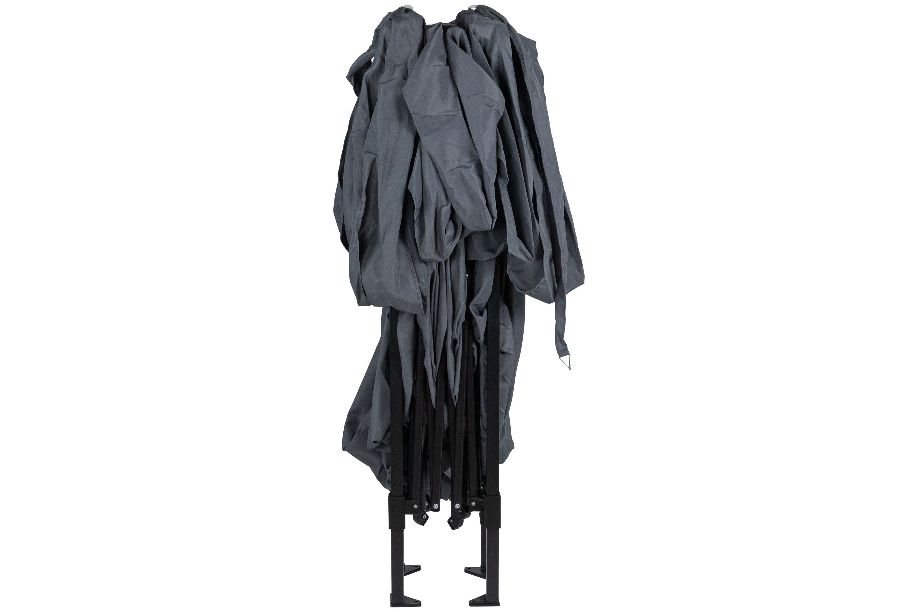 10 x 10 Charcoal Gray Pop-Up Outdoor Canopy Gazebo