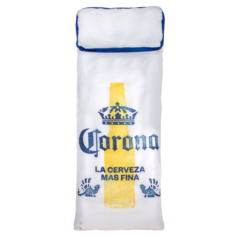 74.75" Fabric Covered Inflatable Corona Pool Lounge