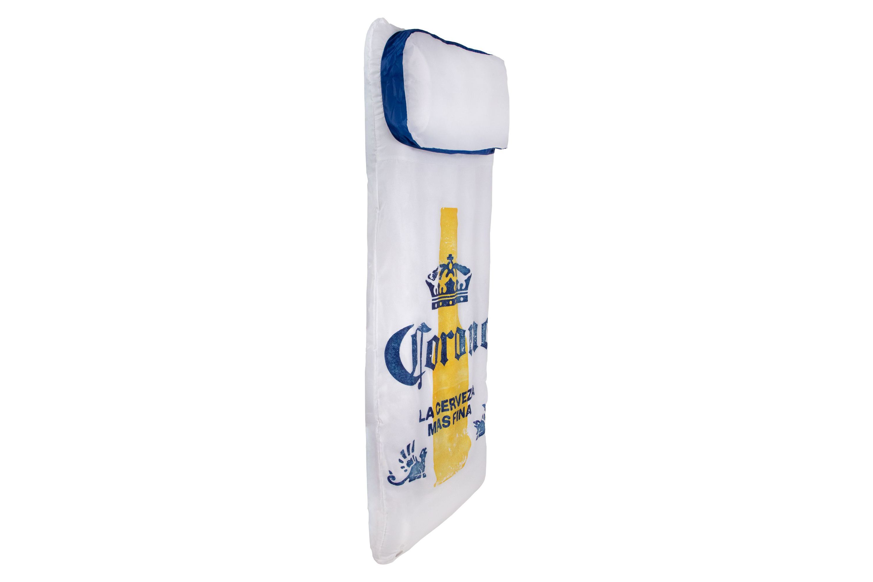74.75" Fabric Covered Inflatable Corona Pool Lounge