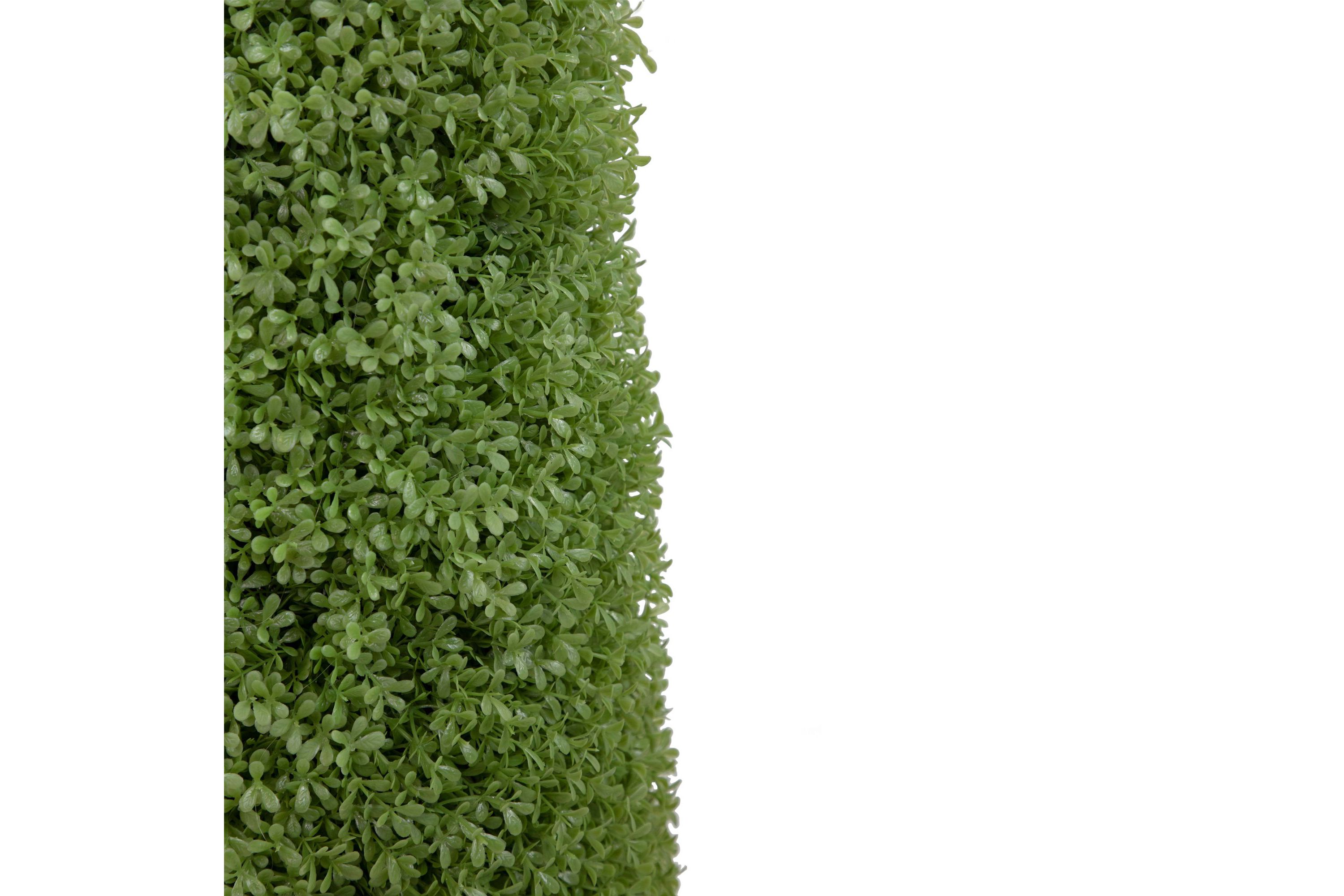 3 Artificial Boxwood Cone Topiary Tree with Round Pot  Unlit