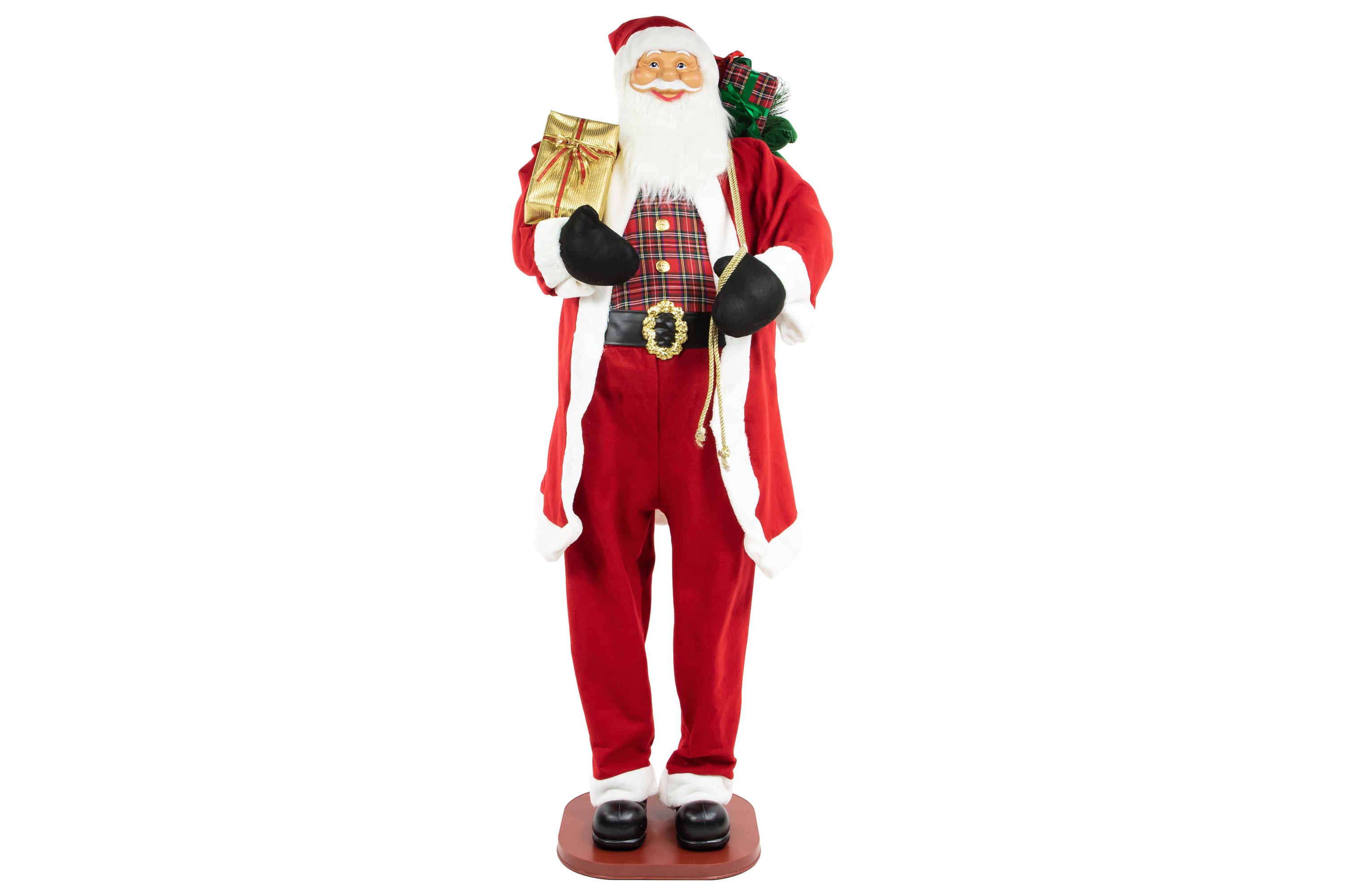 72inch Country Santa Claus Standing Christmas Figure