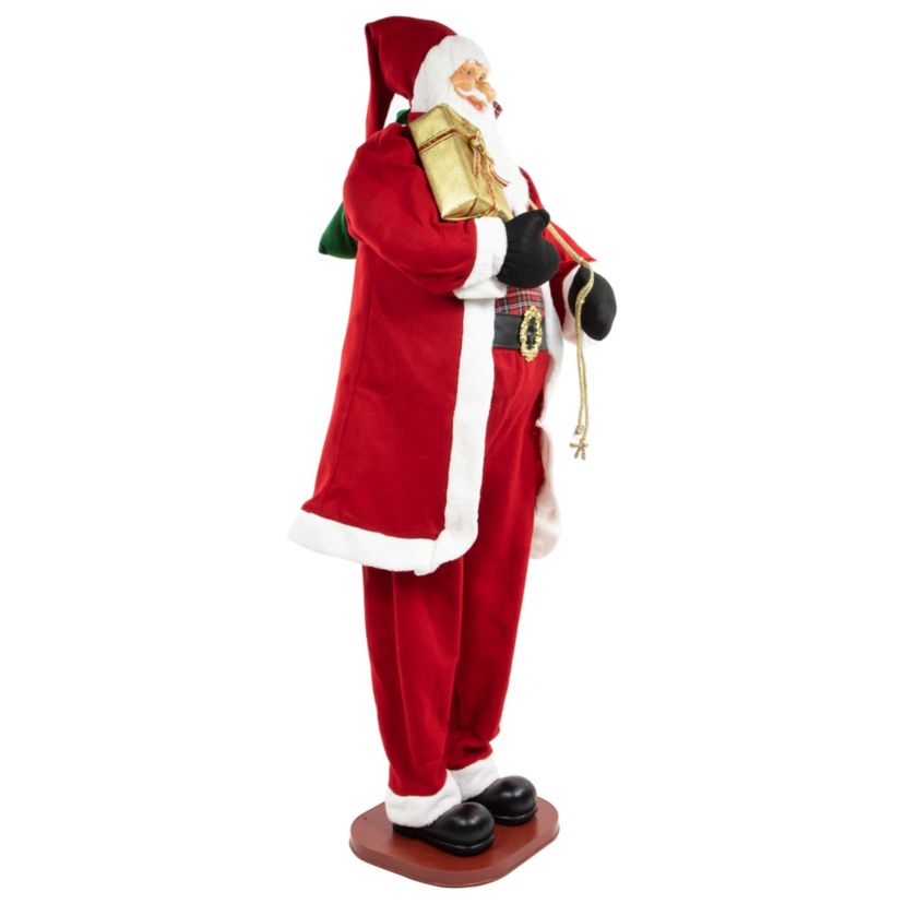 72inch Country Santa Claus Standing Christmas Figure