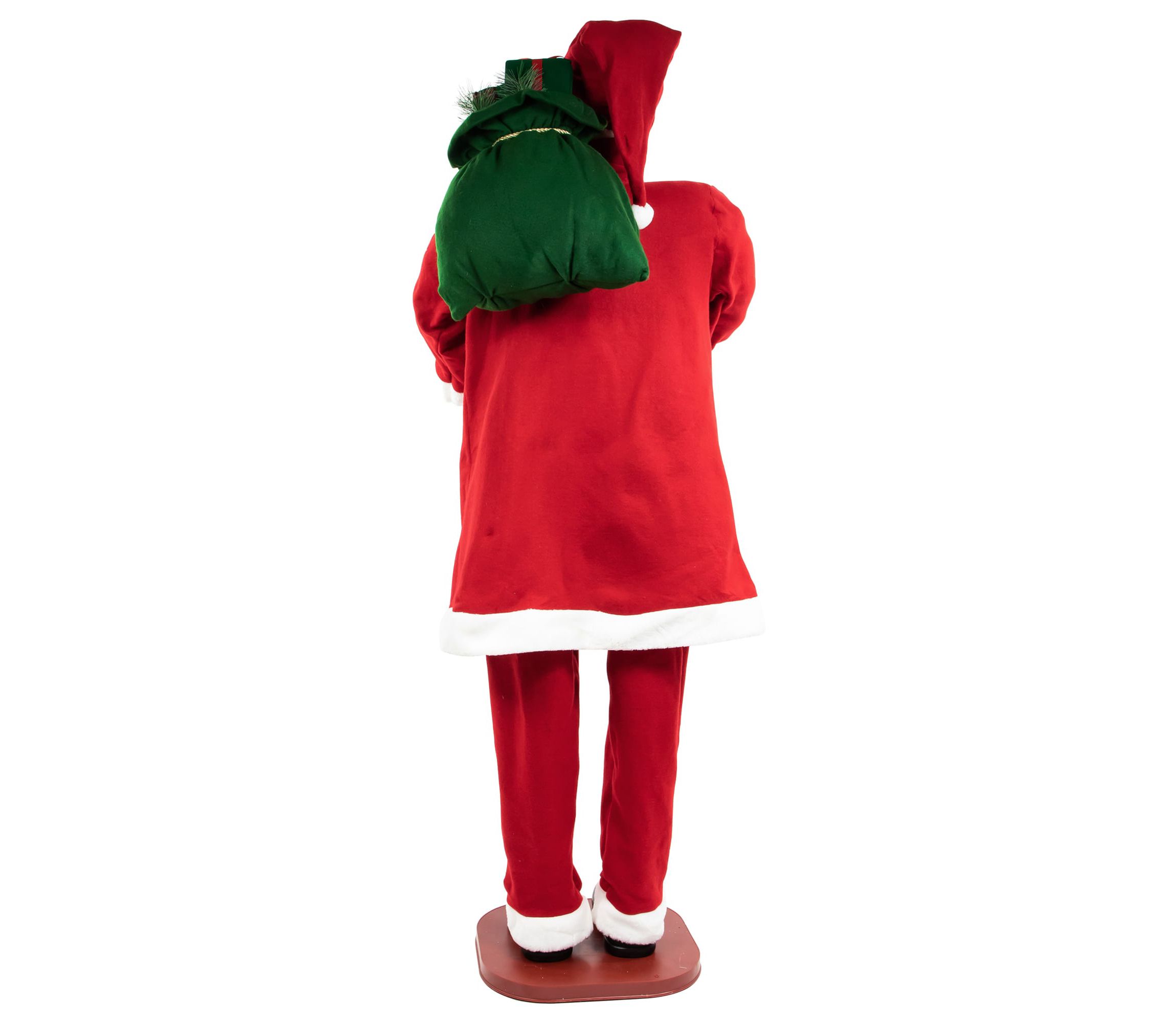 72inch Country Santa Claus Standing Christmas Figure