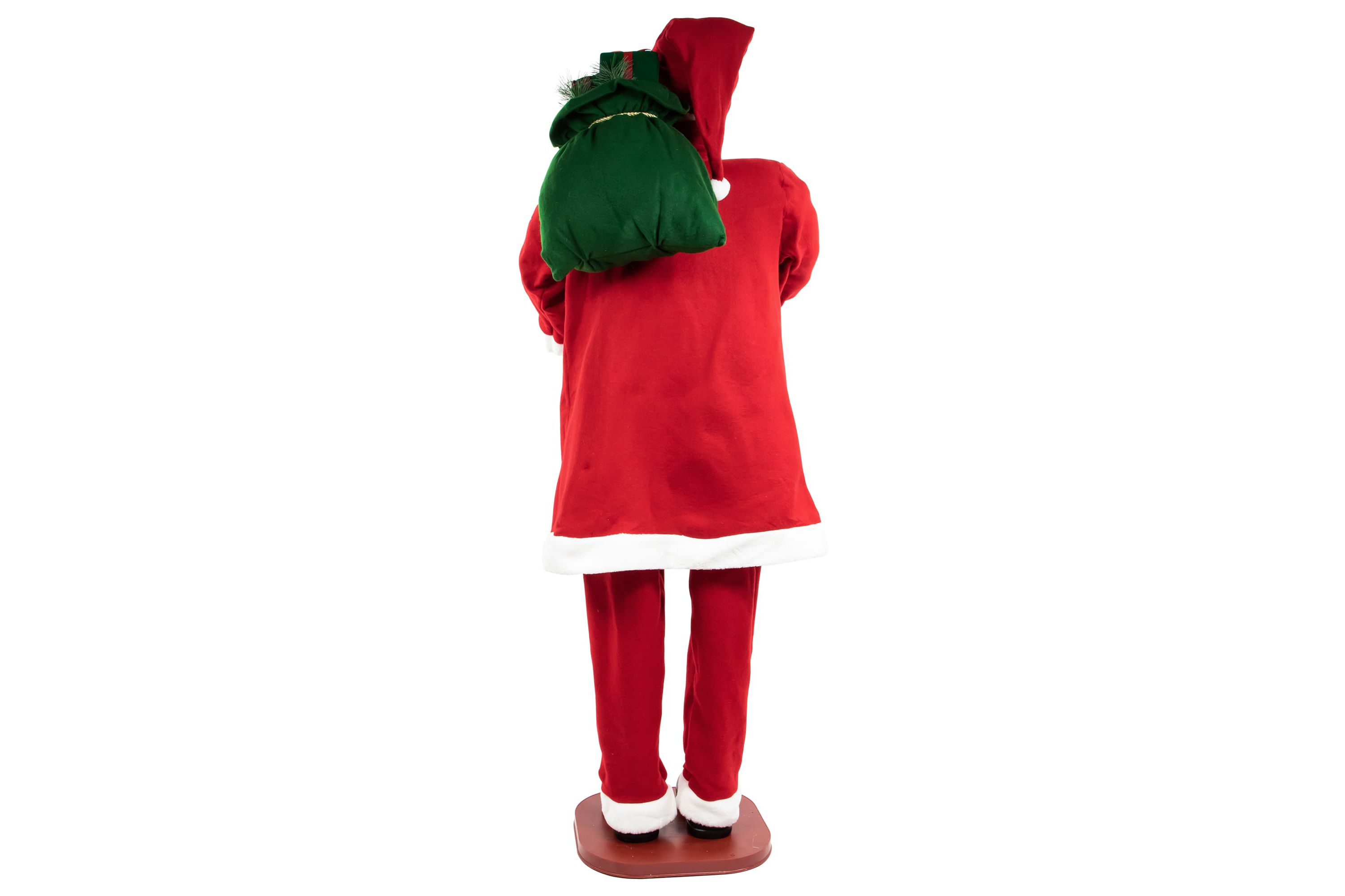 72inch Country Santa Claus Standing Christmas Figure
