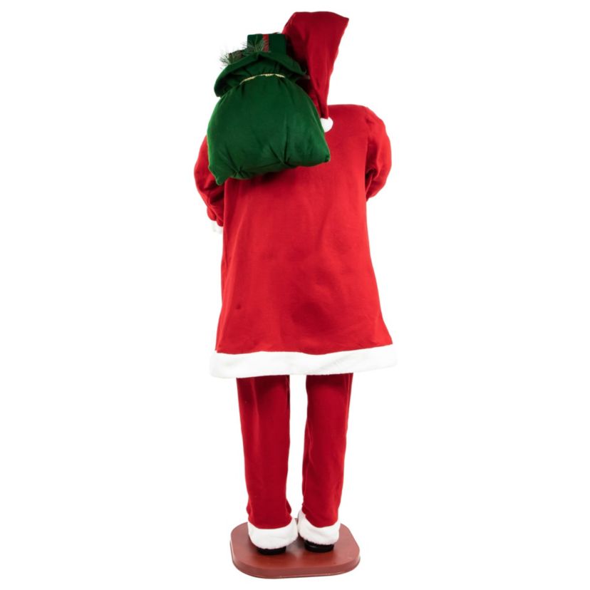 72inch Country Santa Claus Standing Christmas Figure