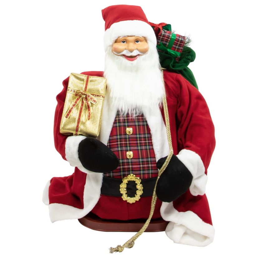 72inch Country Santa Claus Standing Christmas Figure