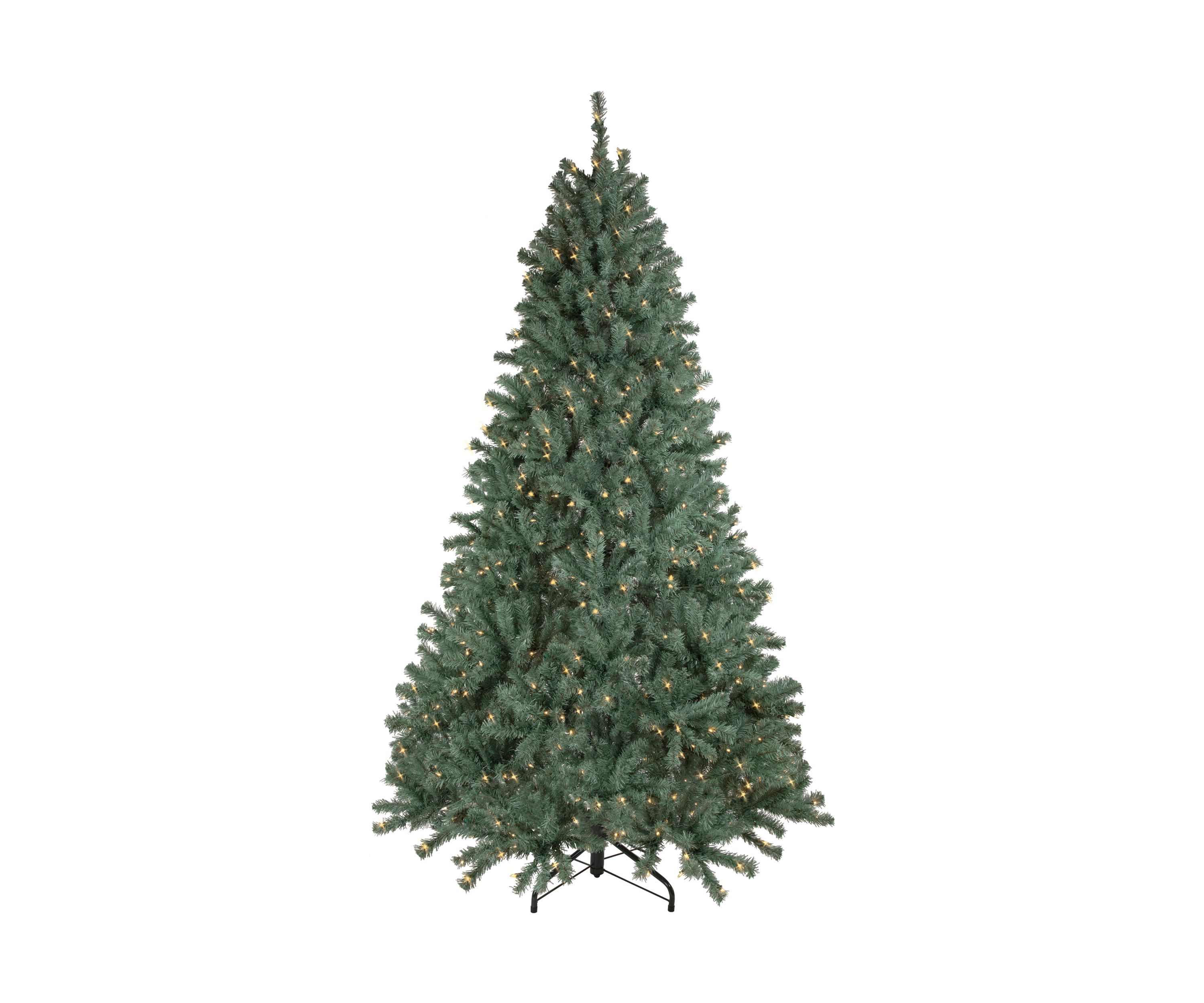 7.5 Pre-Lit Colorado Blue Spruce Artificial Christmas Tree  Clear Lights