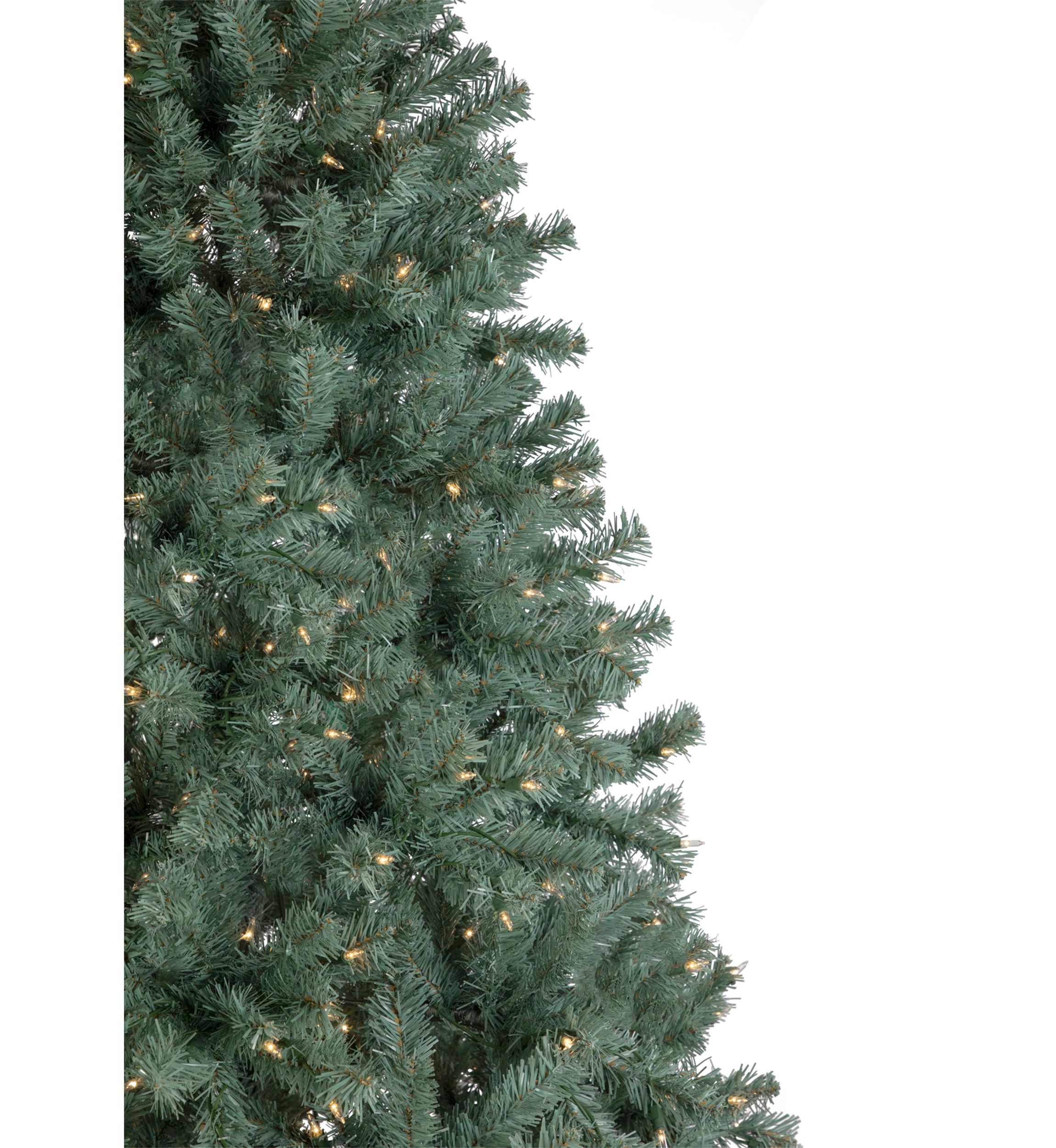 7.5 Pre-Lit Colorado Blue Spruce Artificial Christmas Tree  Clear Lights