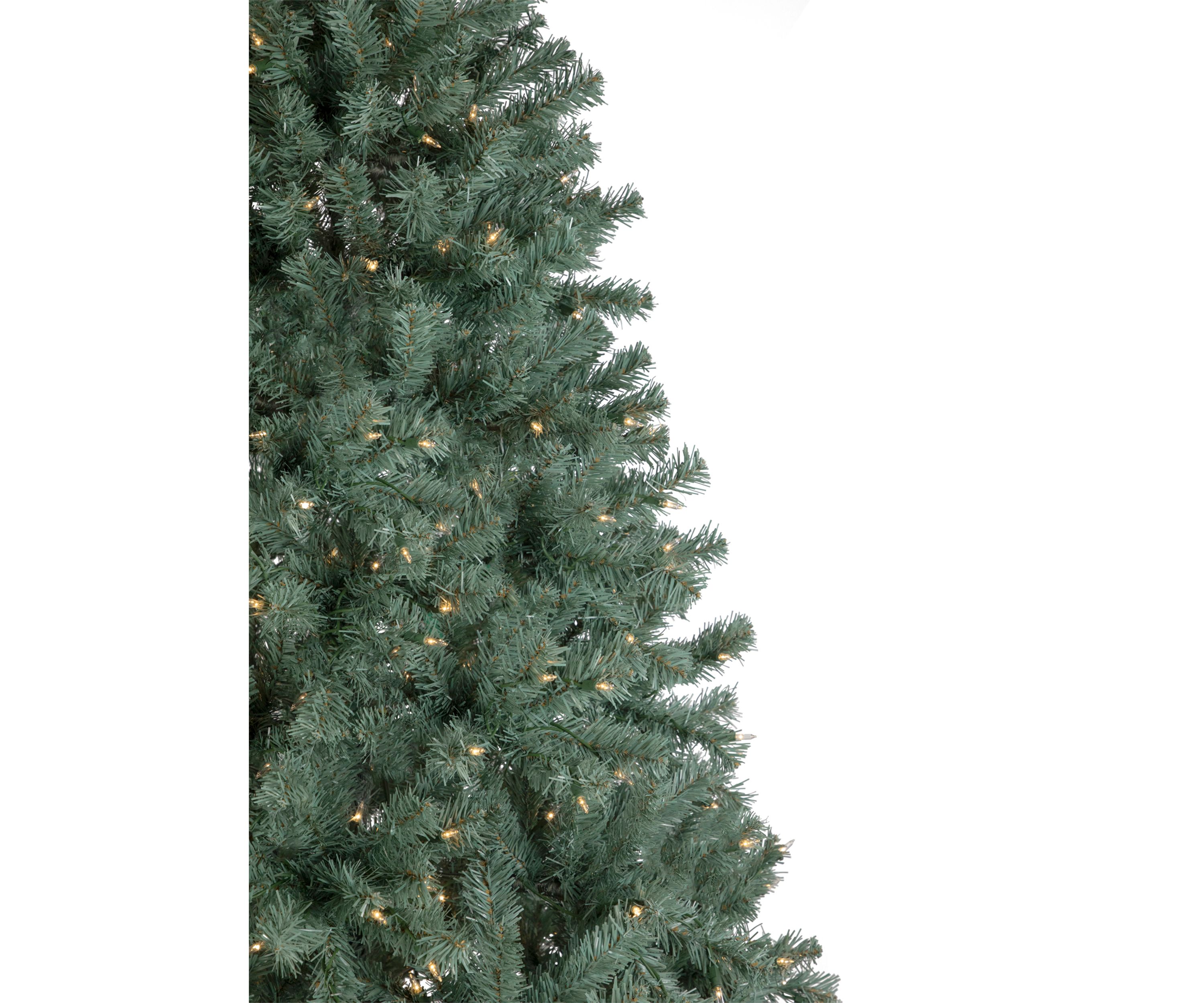 7.5 Pre-Lit Colorado Blue Spruce Artificial Christmas Tree  Clear Lights