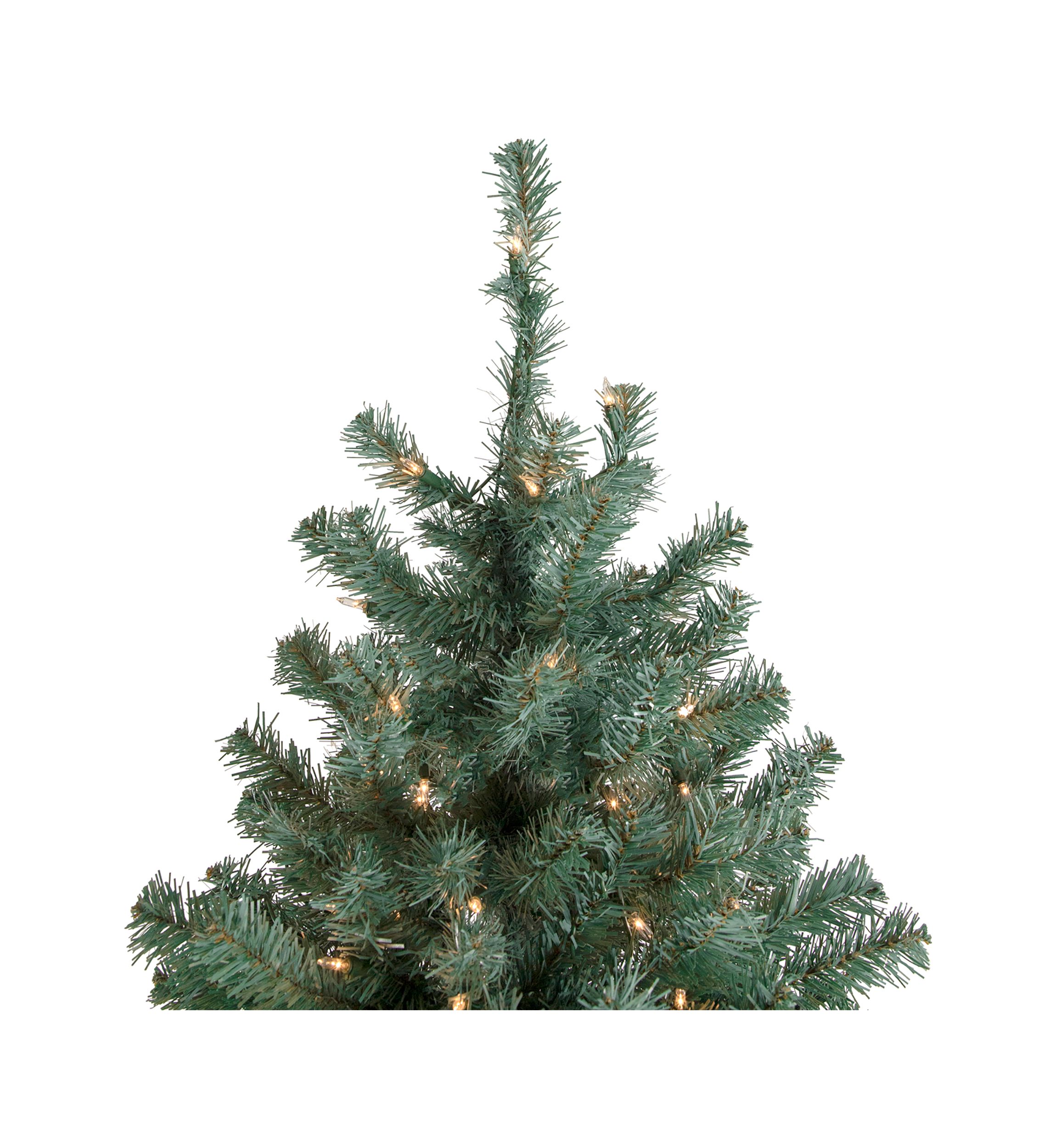 7.5 Pre-Lit Colorado Blue Spruce Artificial Christmas Tree  Clear Lights