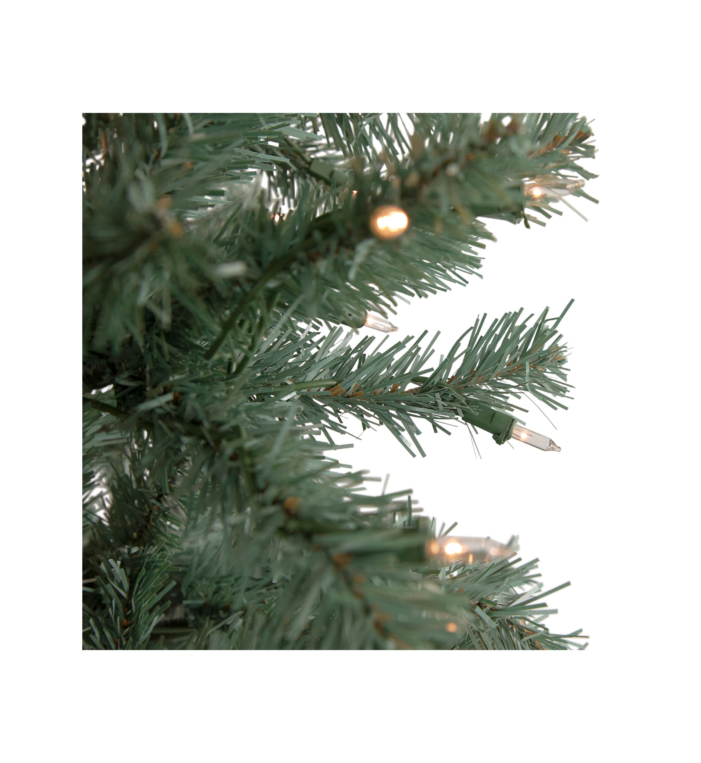 7.5 Pre-Lit Colorado Blue Spruce Artificial Christmas Tree  Clear Lights