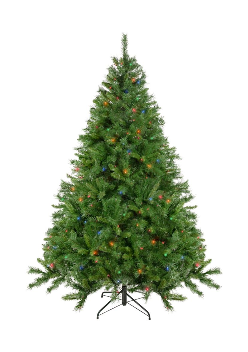 7.5 Pre-Lit Chatham Pine Artificial Christmas Tree  Multi-Color Lights