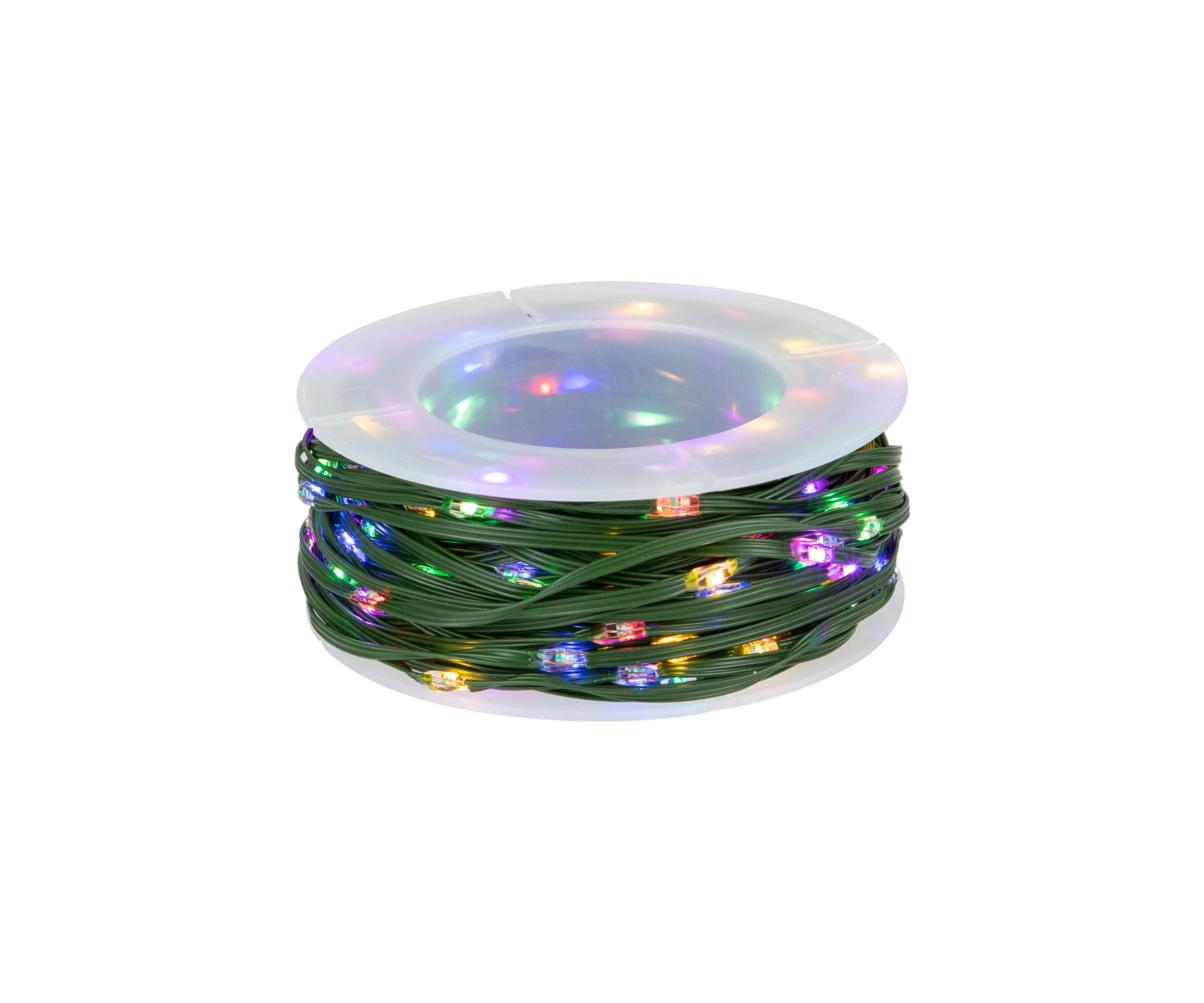 200ct LED Multi-Function Color Changing Christmas Fairy Lights  64.5ft Green Wire