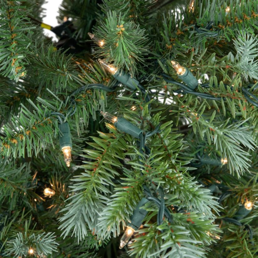 Real Touch™️ Pre-Lit Medium Blue Spruce Artificial Christmas Tree - 6 - Clear Lights