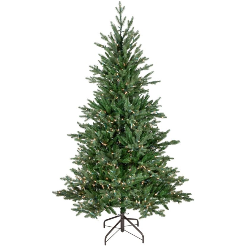Real Touch™ Pre-Lit Medium Grande Spruce Artificial Christmas Tree - 6ft - Clear Lights