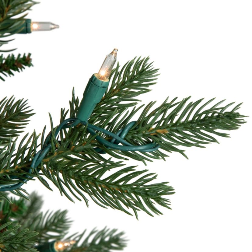 Real Touch™ Pre-Lit Medium Grande Spruce Artificial Christmas Tree - 6ft - Clear Lights