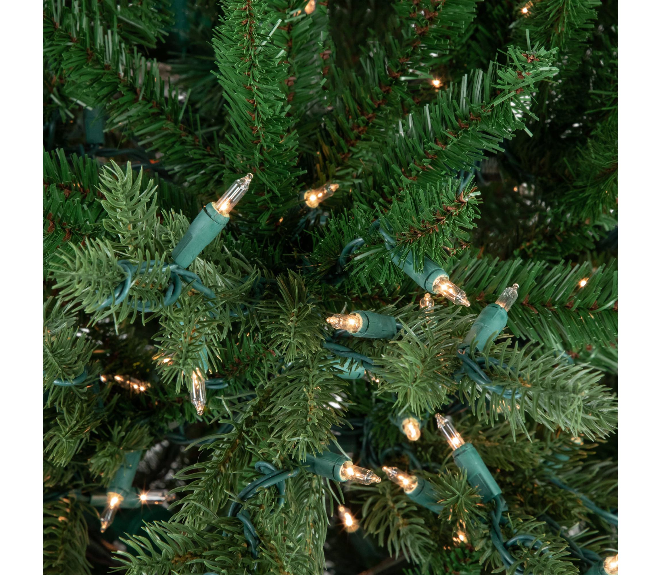 Real Touch™ Pre-Lit Medium Grande Spruce Artificial Christmas Tree - 7 - Clear Lights