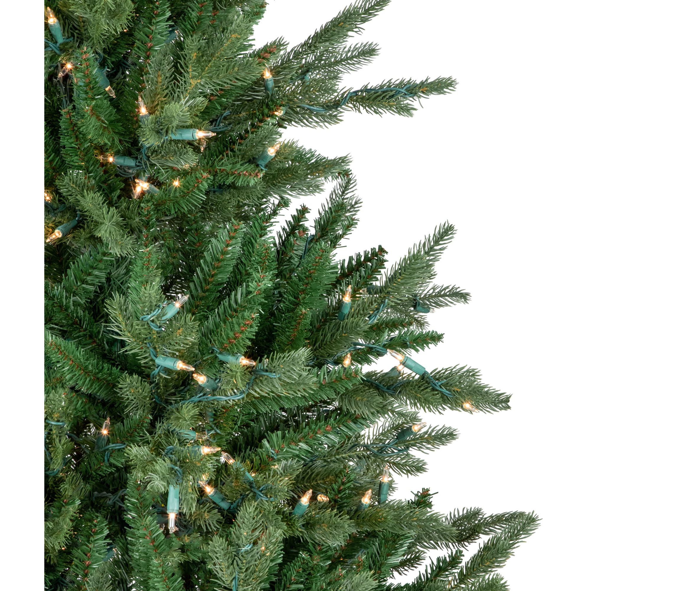 Real Touch™ Pre-Lit Medium Grande Spruce Artificial Christmas Tree - 7 - Clear Lights
