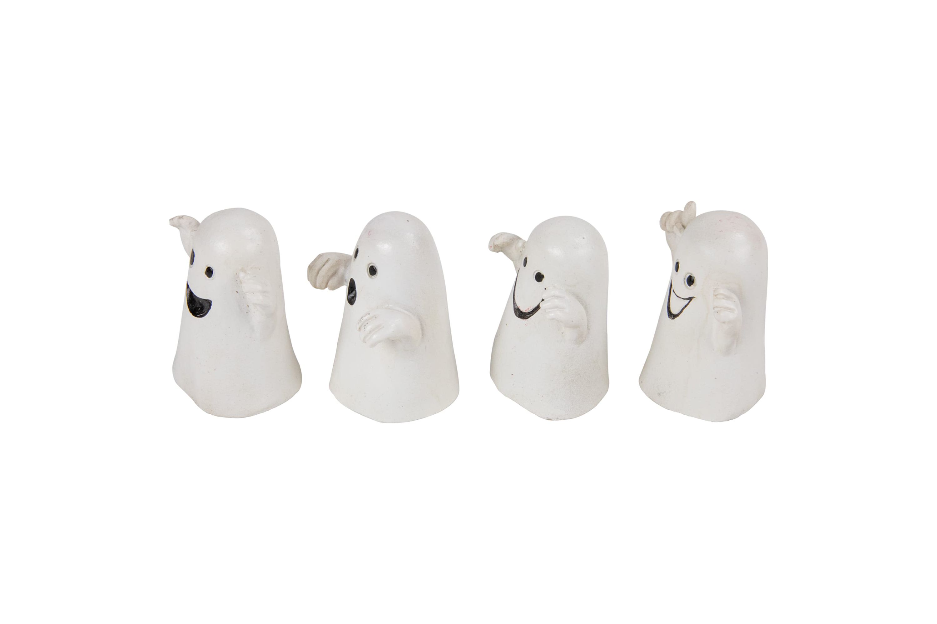 Set of 12 Mini Ghost Decorations 1.5inch