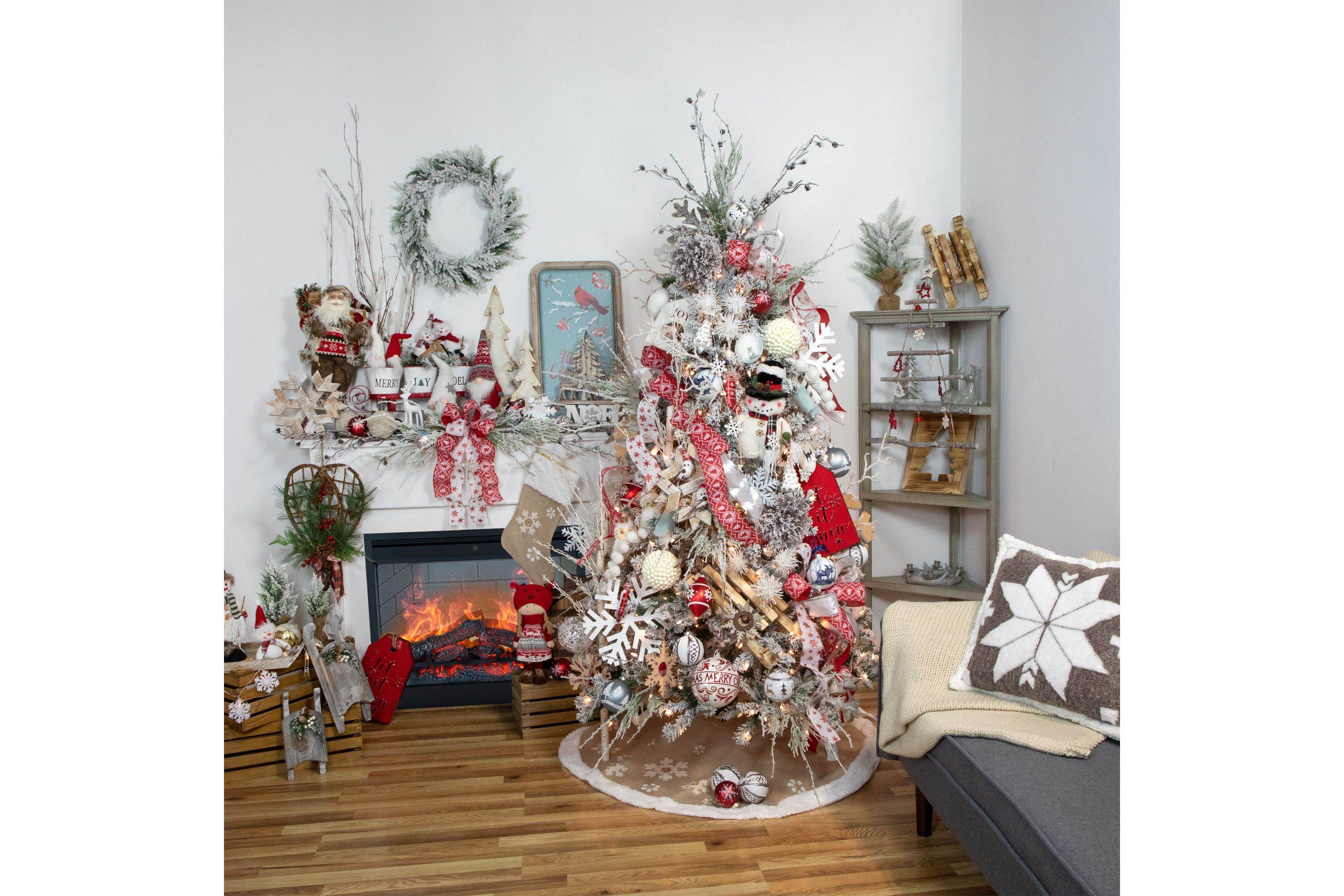 3.5" White and Silver Glass Christmas Ball Ornament