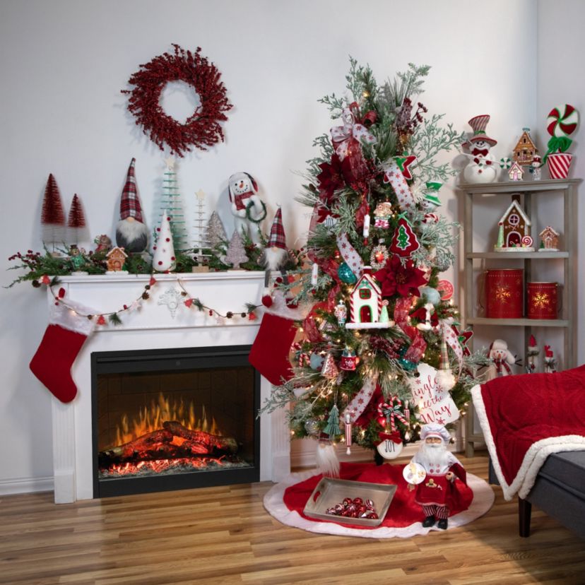 4.5" Glittered Gingerbread House Glass Christmas Ornament