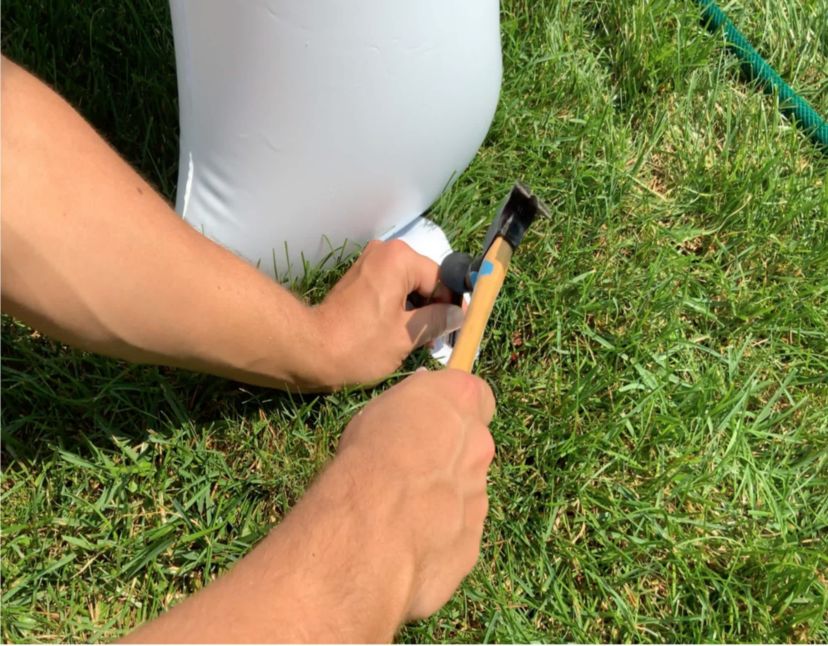 Rainbow Unicorn Outdoor Inflatable Lawn Sprinkler - 6