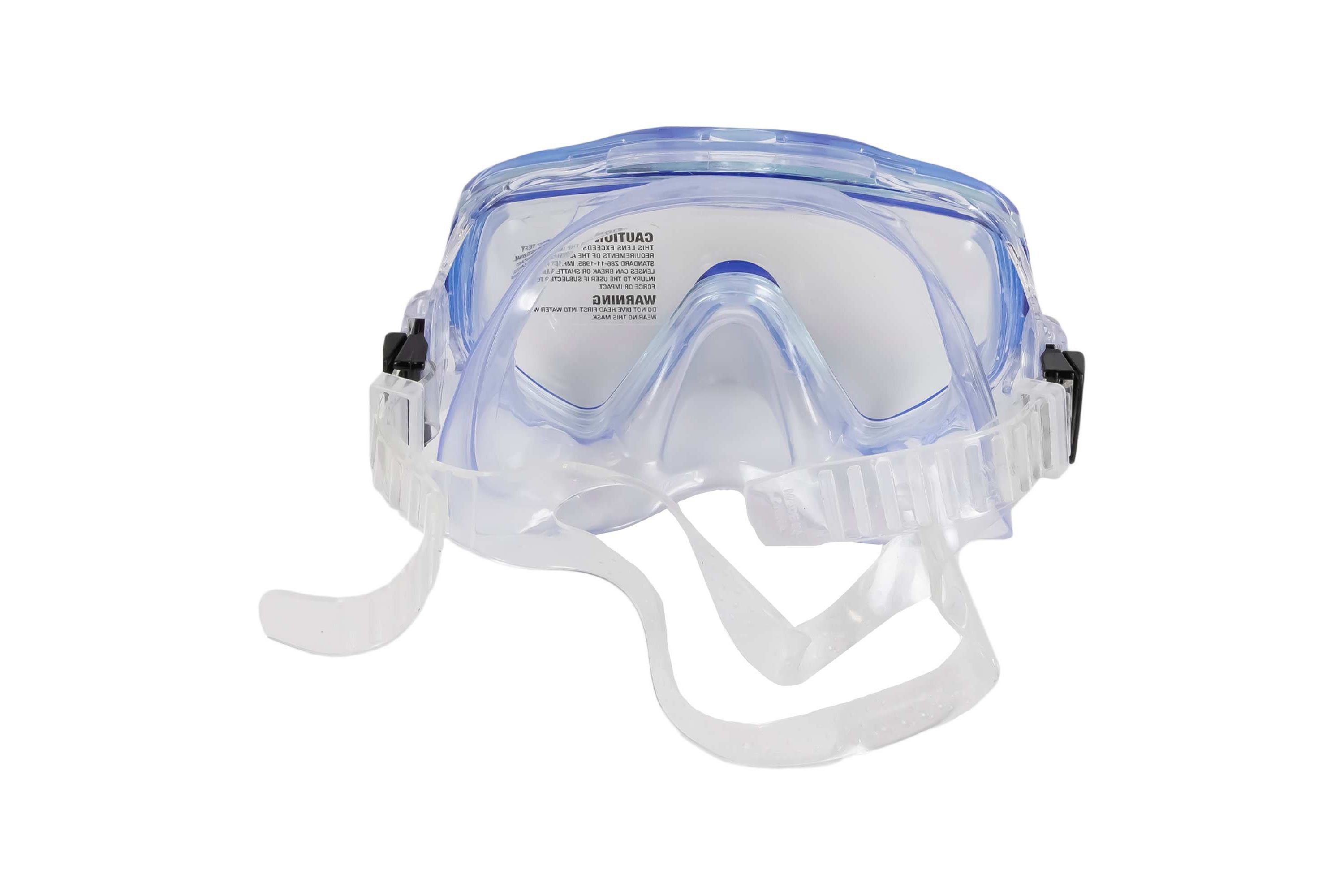 Blue Sea Searcher Thermotech Mask and Snorkel Set for Youth and Adults