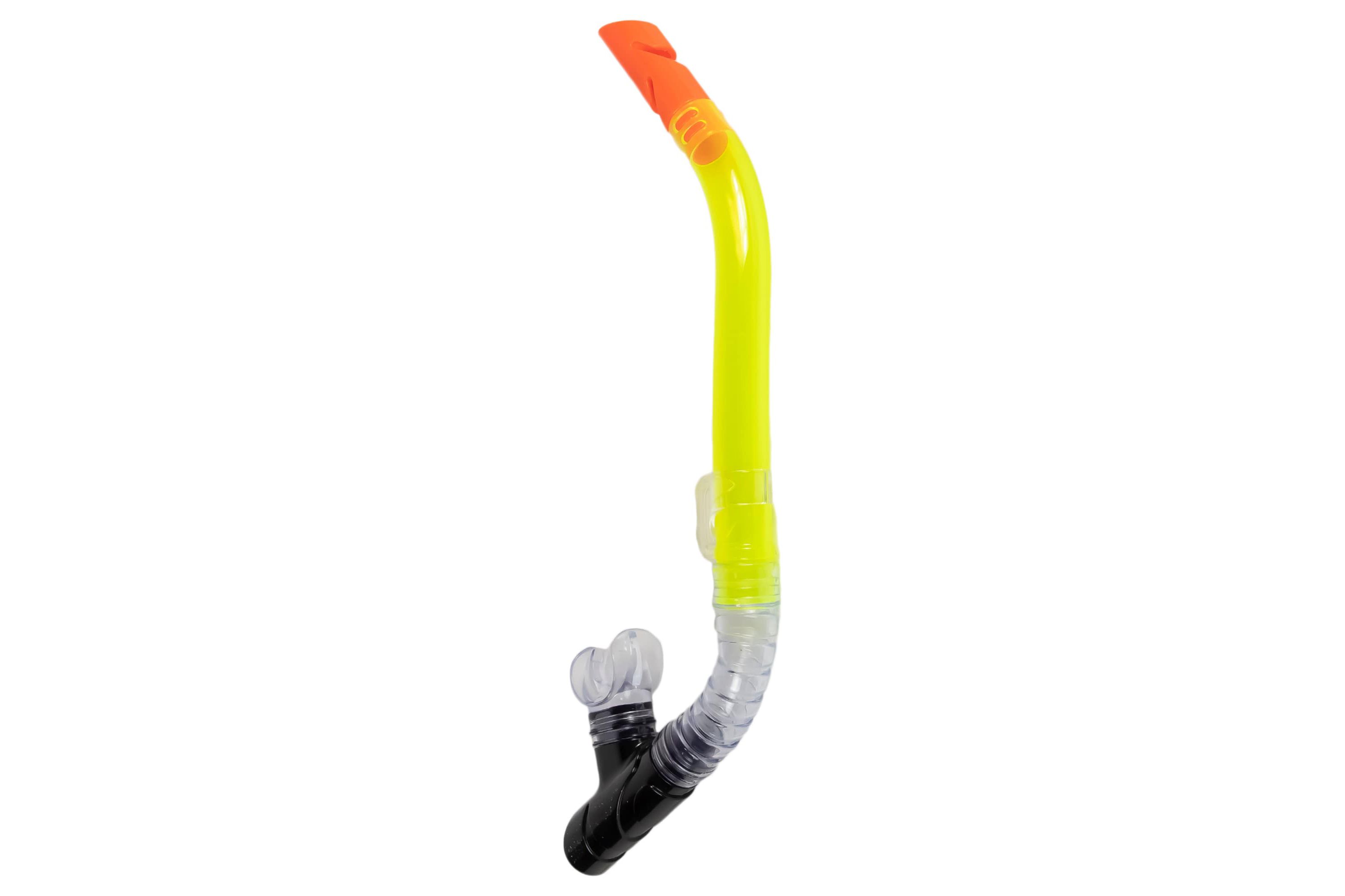 Neon Yellow Sea Searcher Thermotech Mask and Snorkel Set for Youth and Adults
