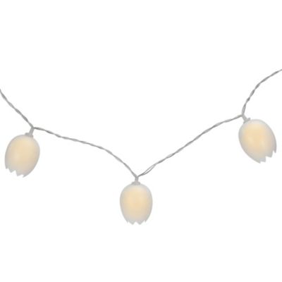 Northlight 10-Count Cracked Easter Egg LED String Lights 4.5ft Clear ...