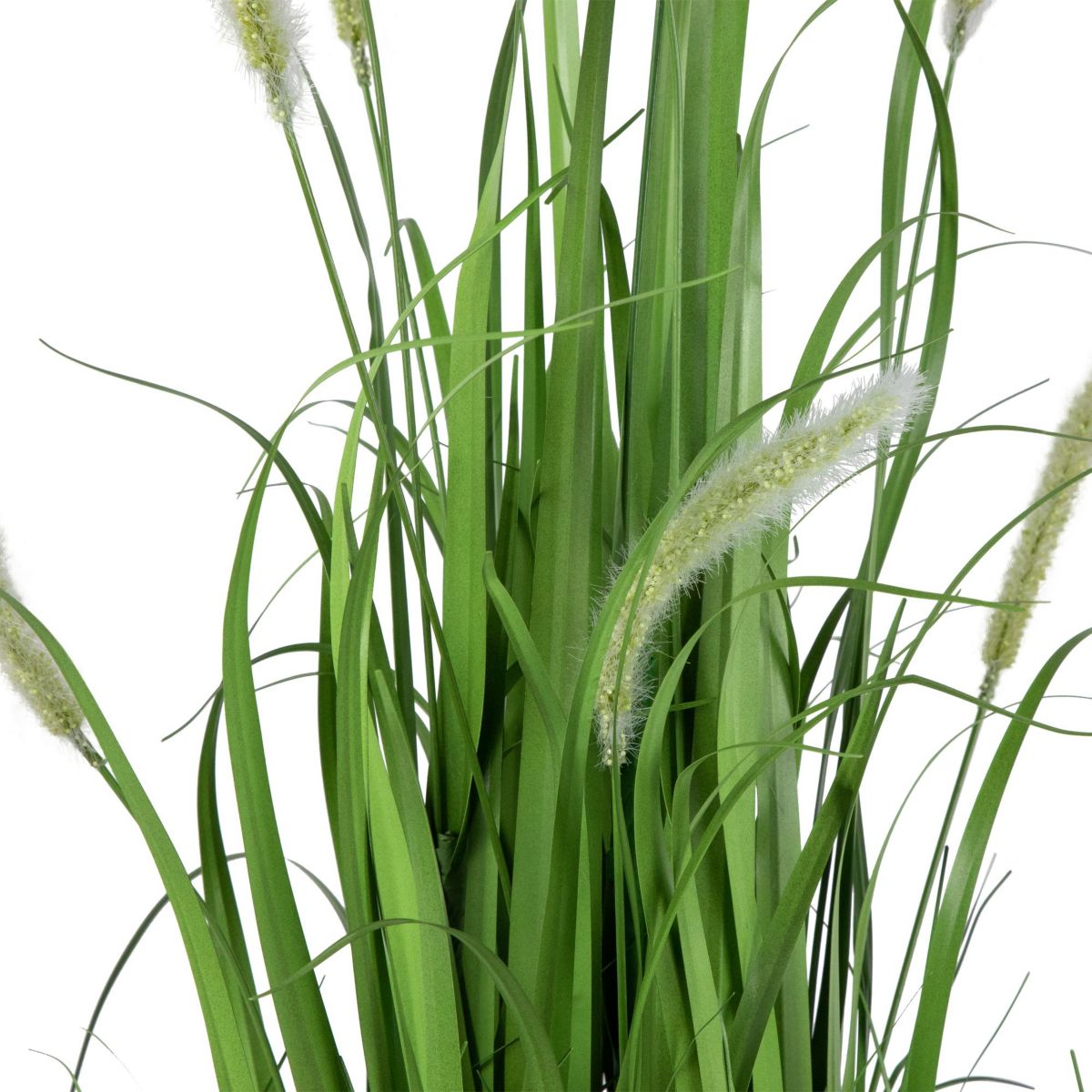 36" Potted Green Artificial Onion Grass Plant