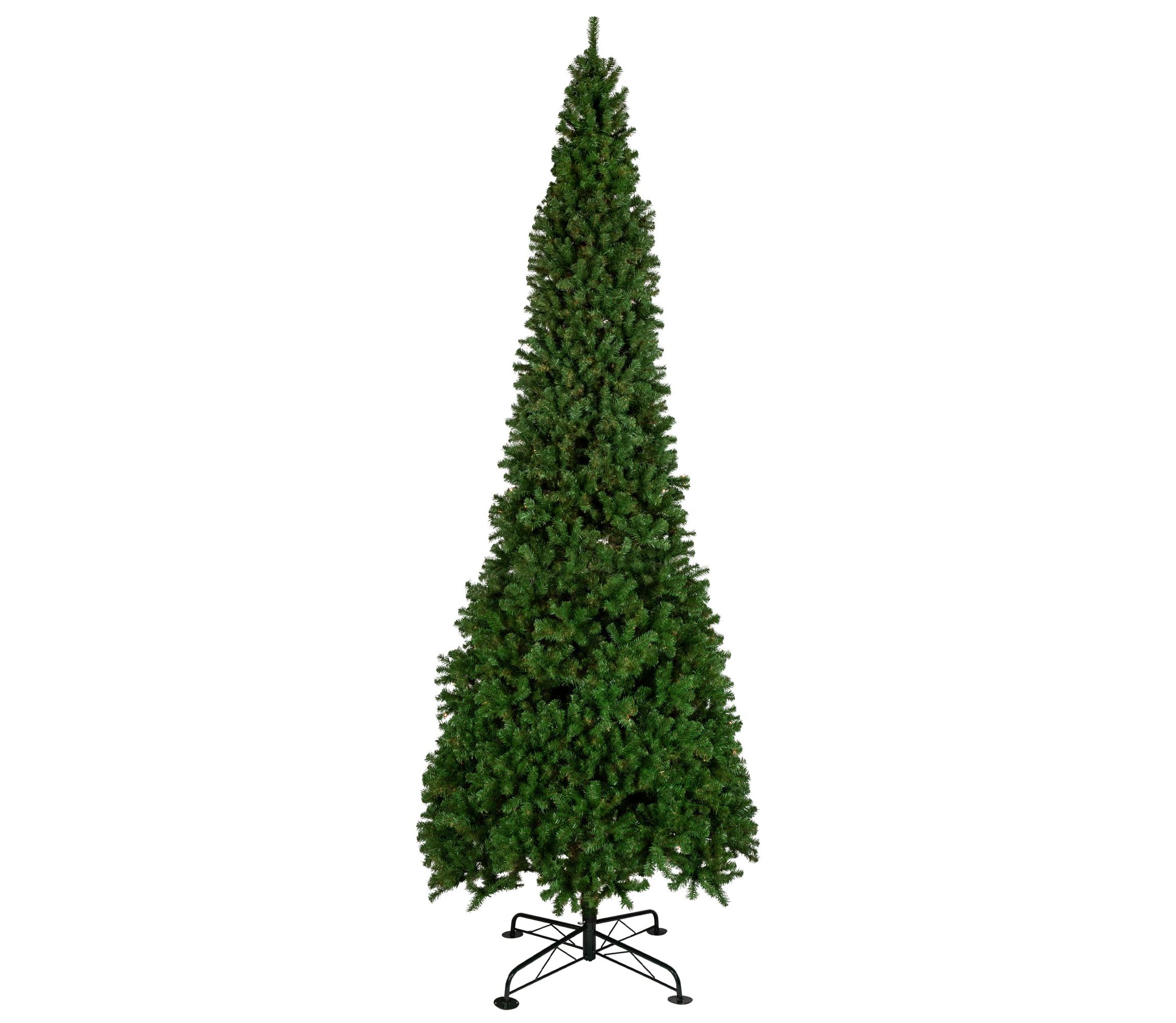 16ft Pendleton Spruce Slim Artificial Christmas Tree Unlit