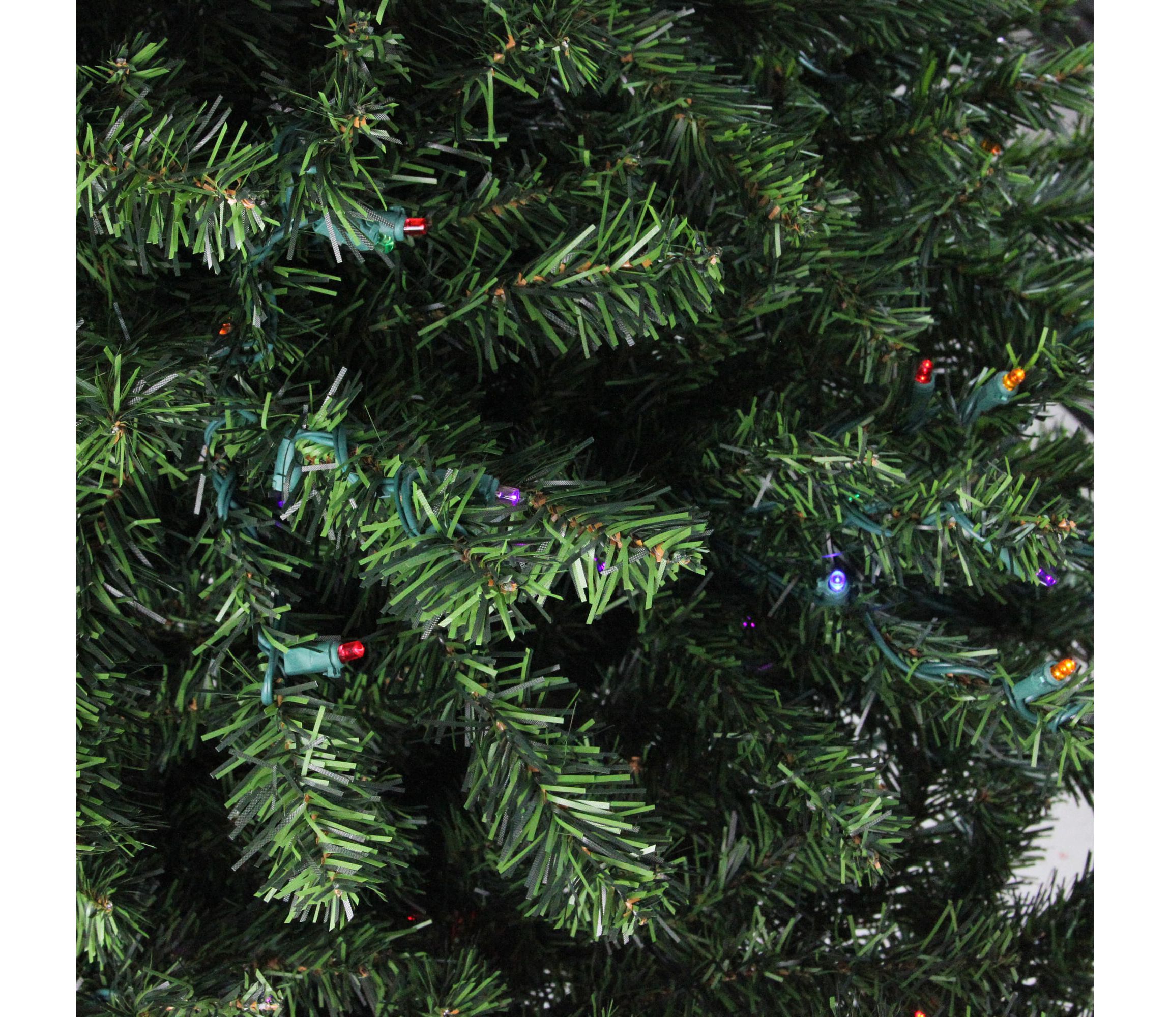15 Pre-Lit Artificial Canadian Pine Commercial Christmas Tree - Warm White Lights