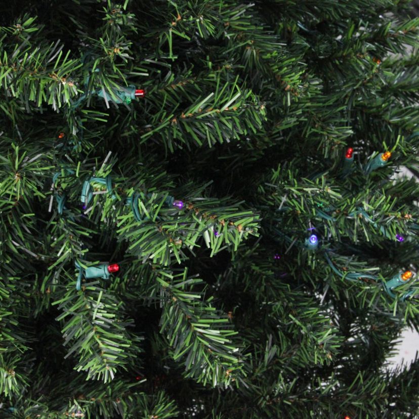 15 Pre-Lit Artificial Canadian Pine Commercial Christmas Tree - Warm White Lights